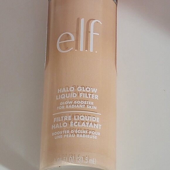 Elf Cosmetics  0 Fair Halo Glow Liquid Filter Foundation New Sealed - Picture 1 of 12